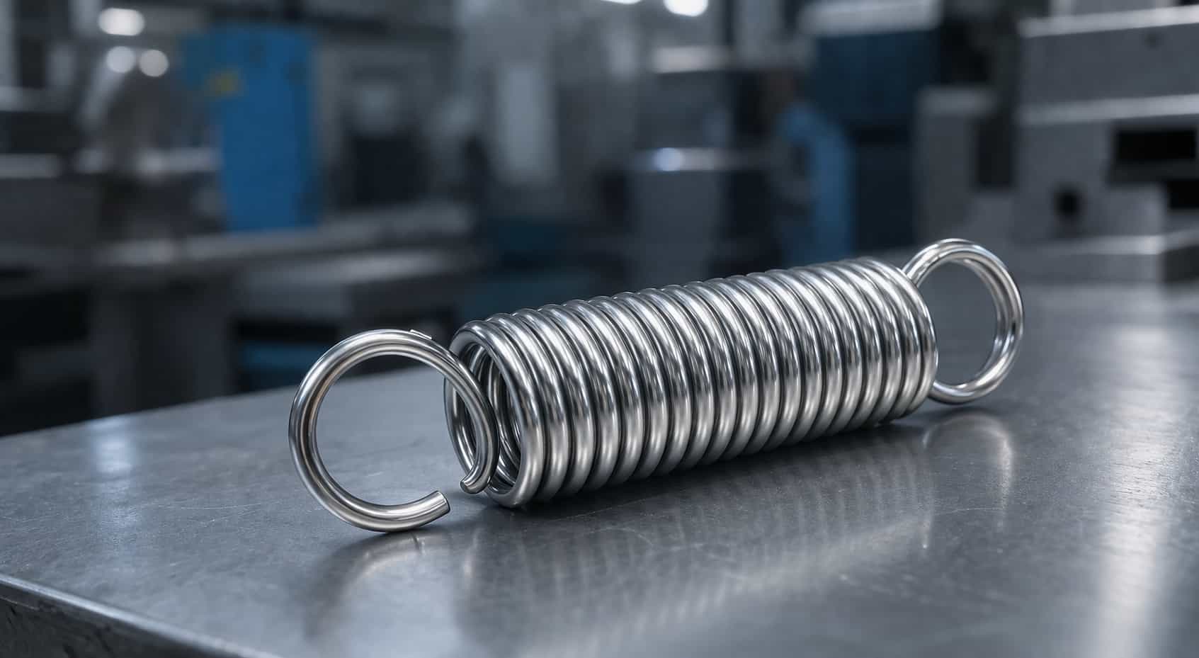 Mola de tração inox sob medida para sua indústria