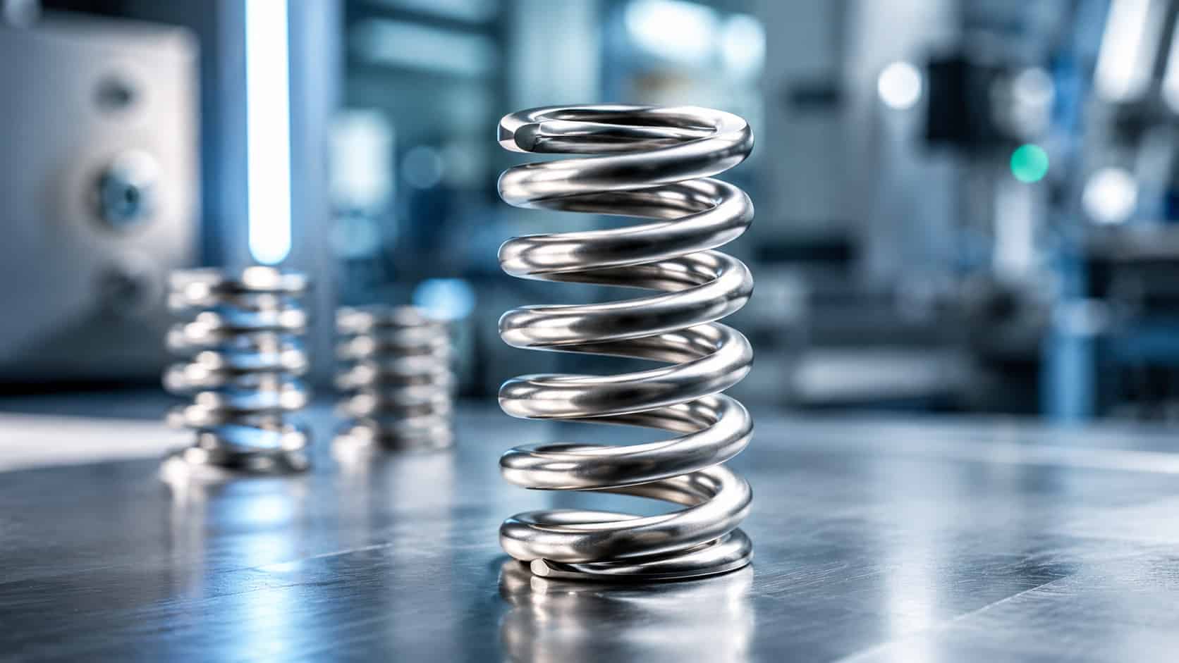 Molas de compressão em aço inox: desempenho e durabilidade